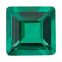 2.75 mm Square Lab-Grown Green Emerald – Step-Cut – Eye-Clean Quality — Sapphire Row