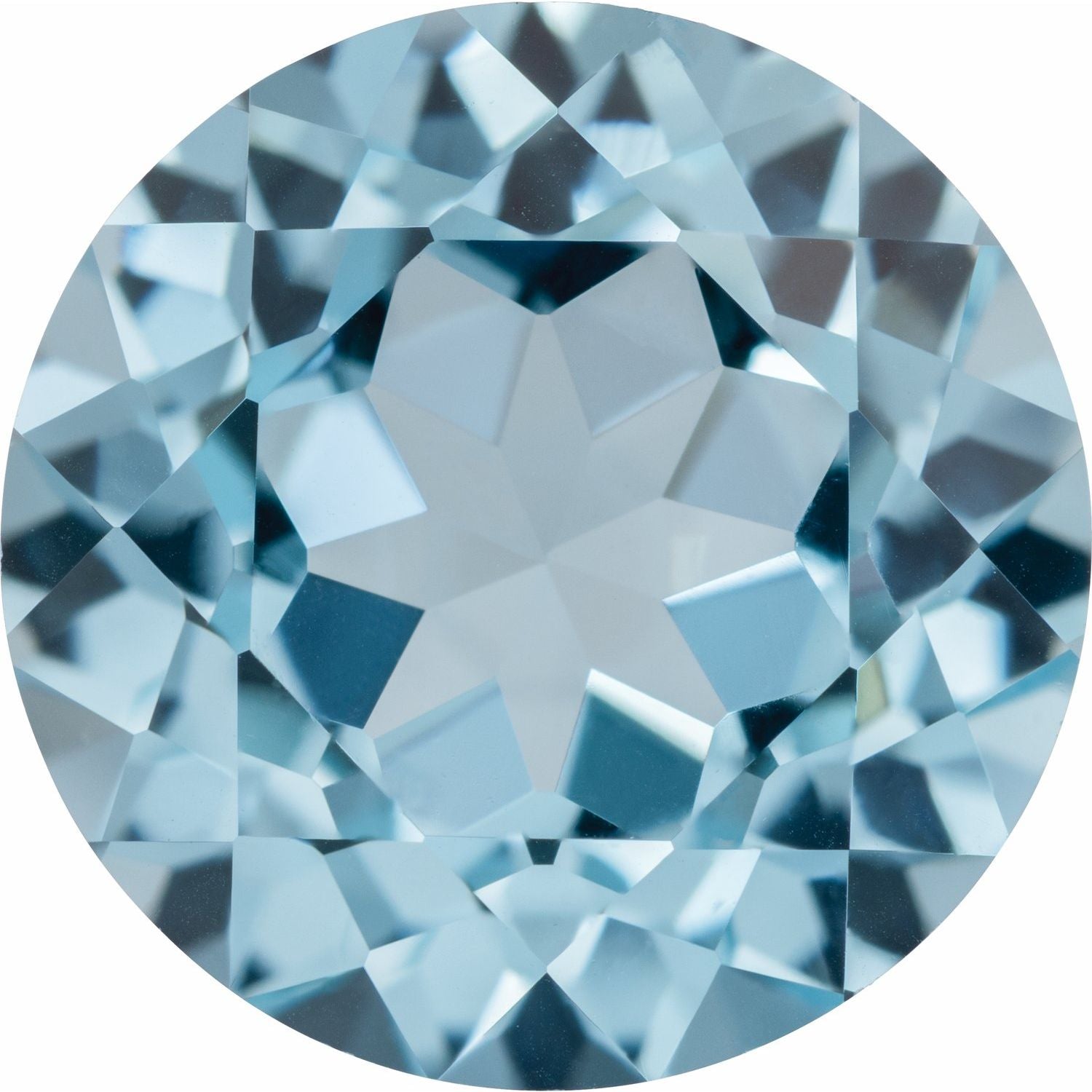 2.5 mm Round Lab-Grown Aqua Sapphire – Faceted Cut – Eye-Clean Quality — Sapphire Row