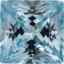 2.5 mm Square Lab-Grown Aqua Sapphire – Princess-Cut – Eye-Clean Quality — Sapphire Row