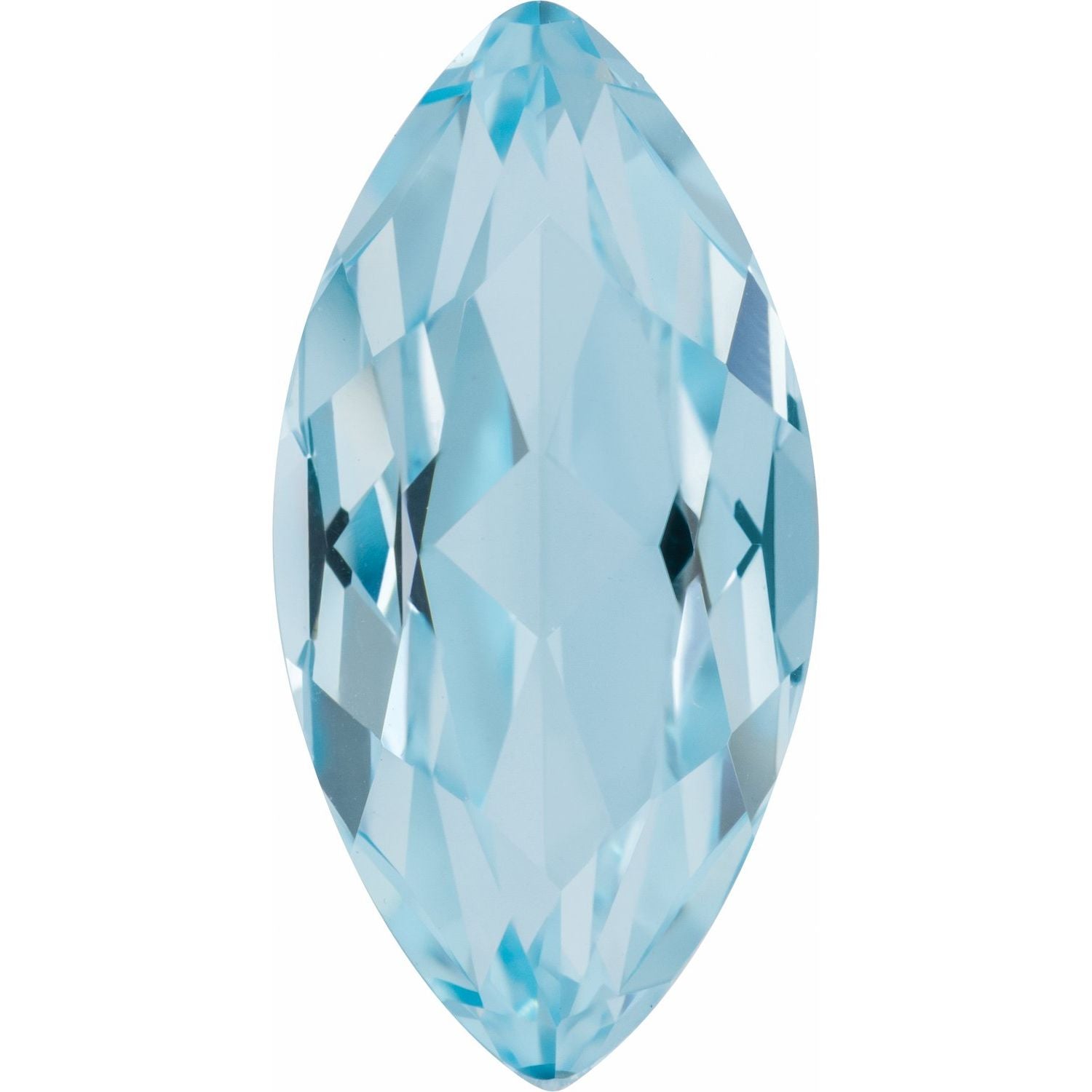 4x2 mm Marquise Lab-Grown Aqua Sapphire – Faceted Cut – Eye-Clean Quality — Sapphire Row