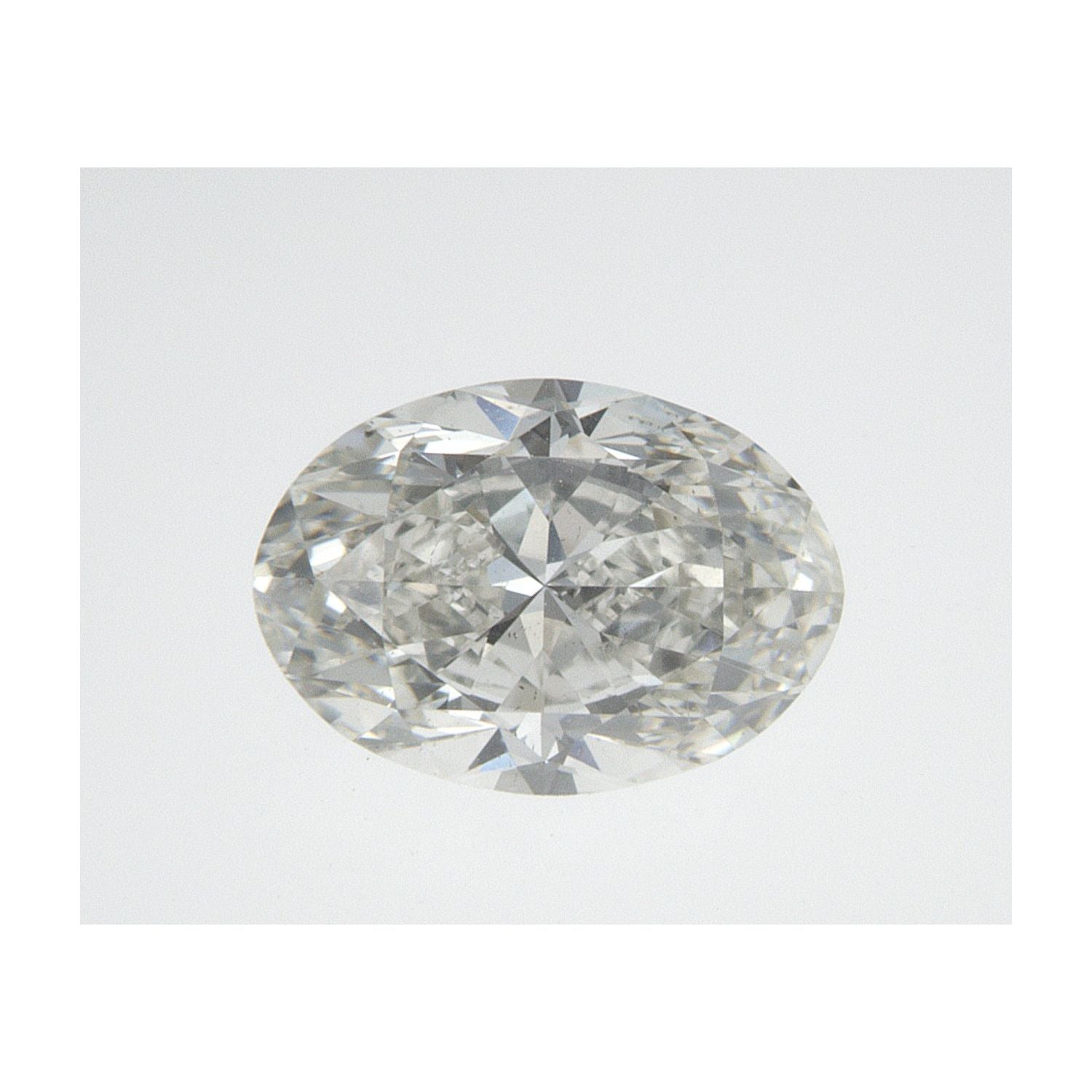 0.80 ct Oval Natural Diamond – I SI1 – Faceted Cut – GIA Certified — Sapphire Row