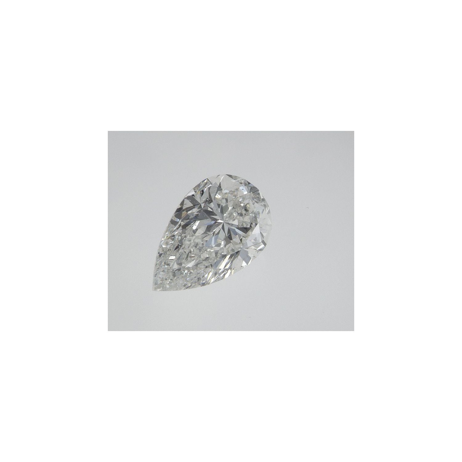 1.21 ct Pear Natural Diamond – I SI2 – Faceted Cut – GIA Certified — Sapphire Row