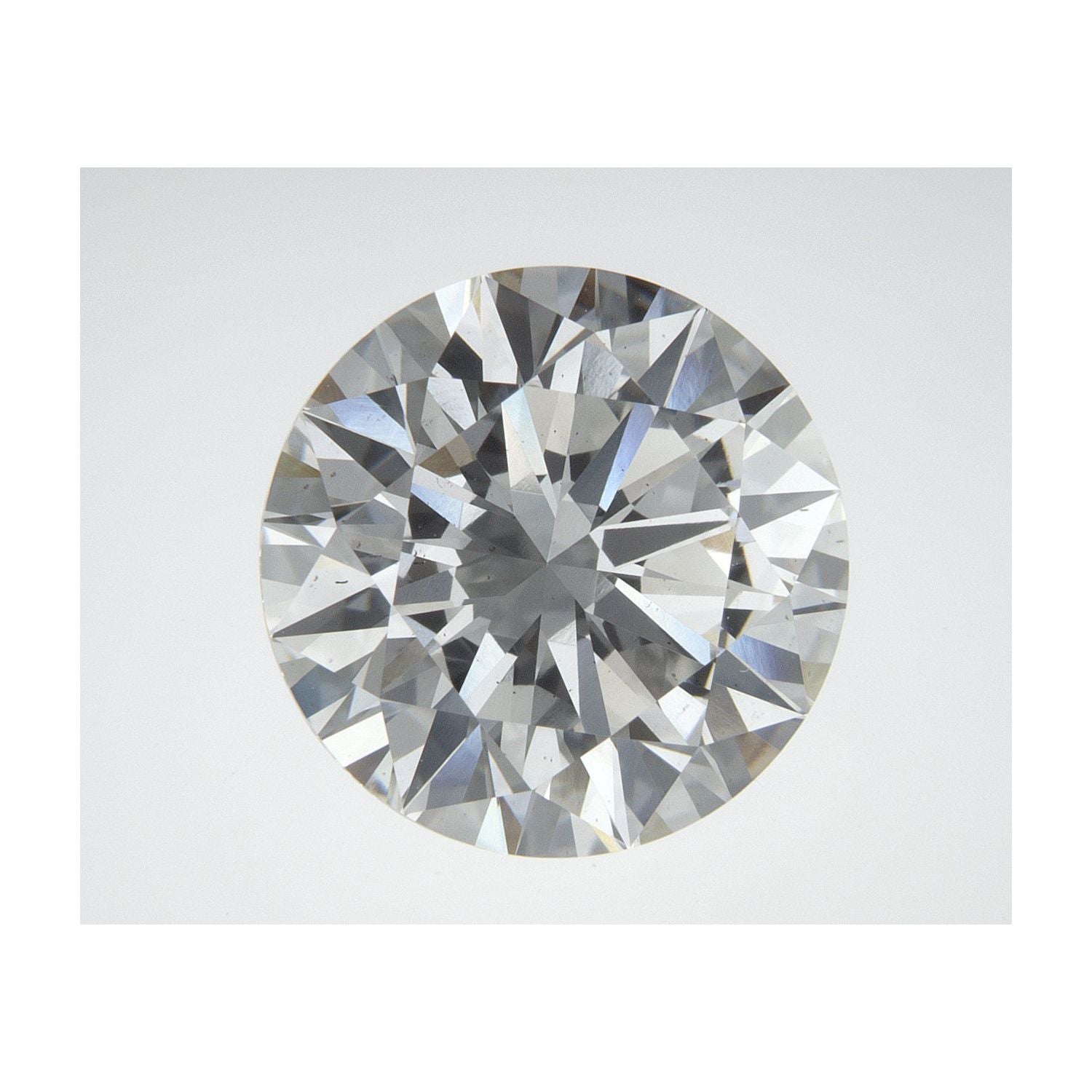 4.10 ct Round Lab-Grown Diamond – F SI1 – Faceted Cut – IGI Certified — Sapphire Row