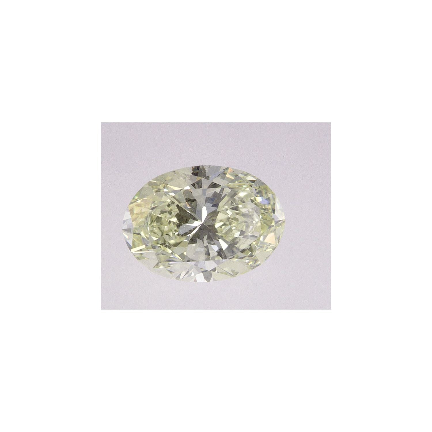 1.33 ct Oval Lab-Grown Diamond – Fa VVS1 – Faceted Cut – IGI Certified — Sapphire Row