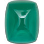 8x6 mm Antique Cushion Lab-Grown Green Emerald – Sugarloaf Cut – Eye-Clean Quality — Sapphire Row