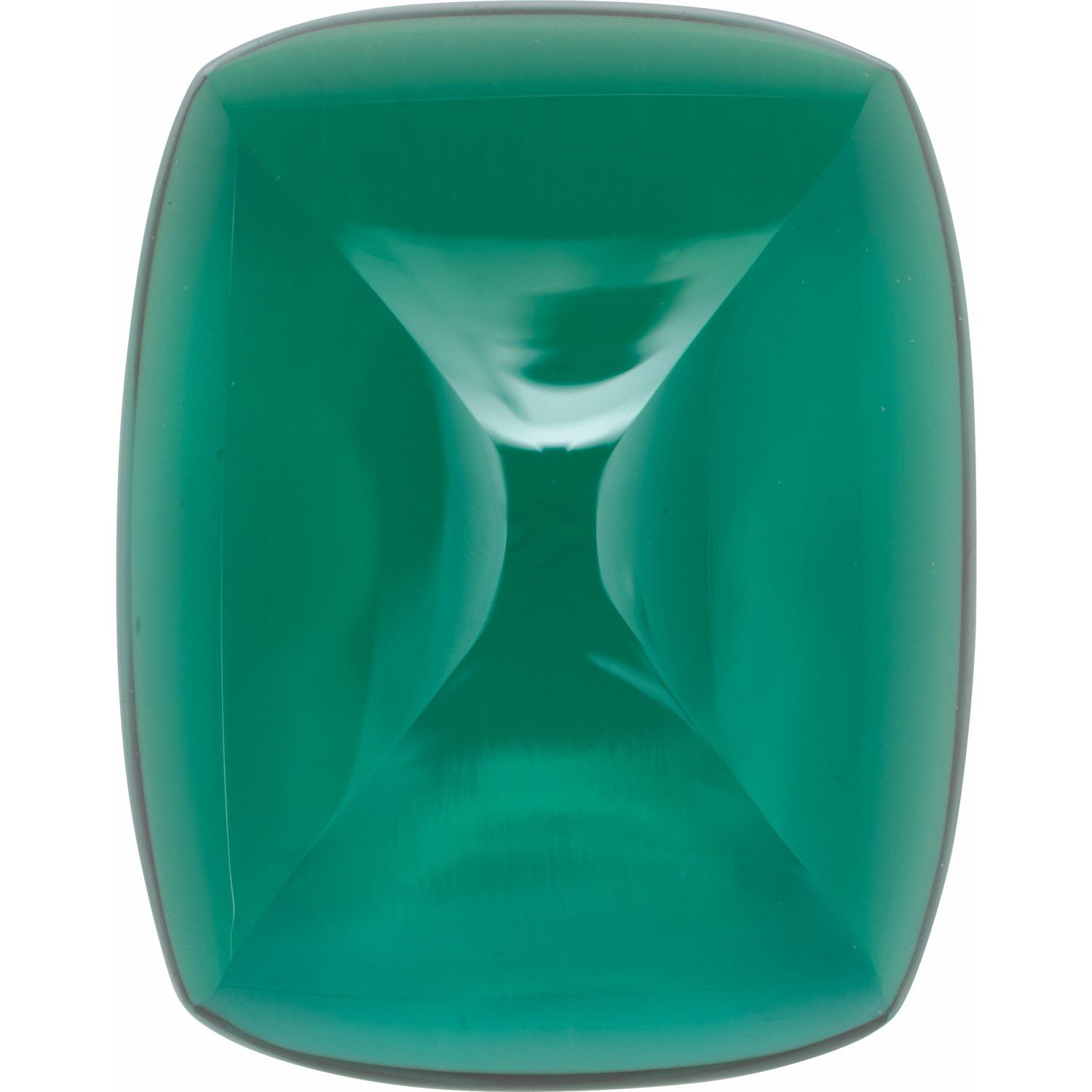 8x6 mm Antique Cushion Lab-Grown Green Emerald – Sugarloaf Cut – Eye-Clean Quality — Sapphire Row