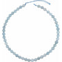 8 mm Round Natural Aqua Aquamarine – Fully-Drilled Cut – Standard Quality — Sapphire Row