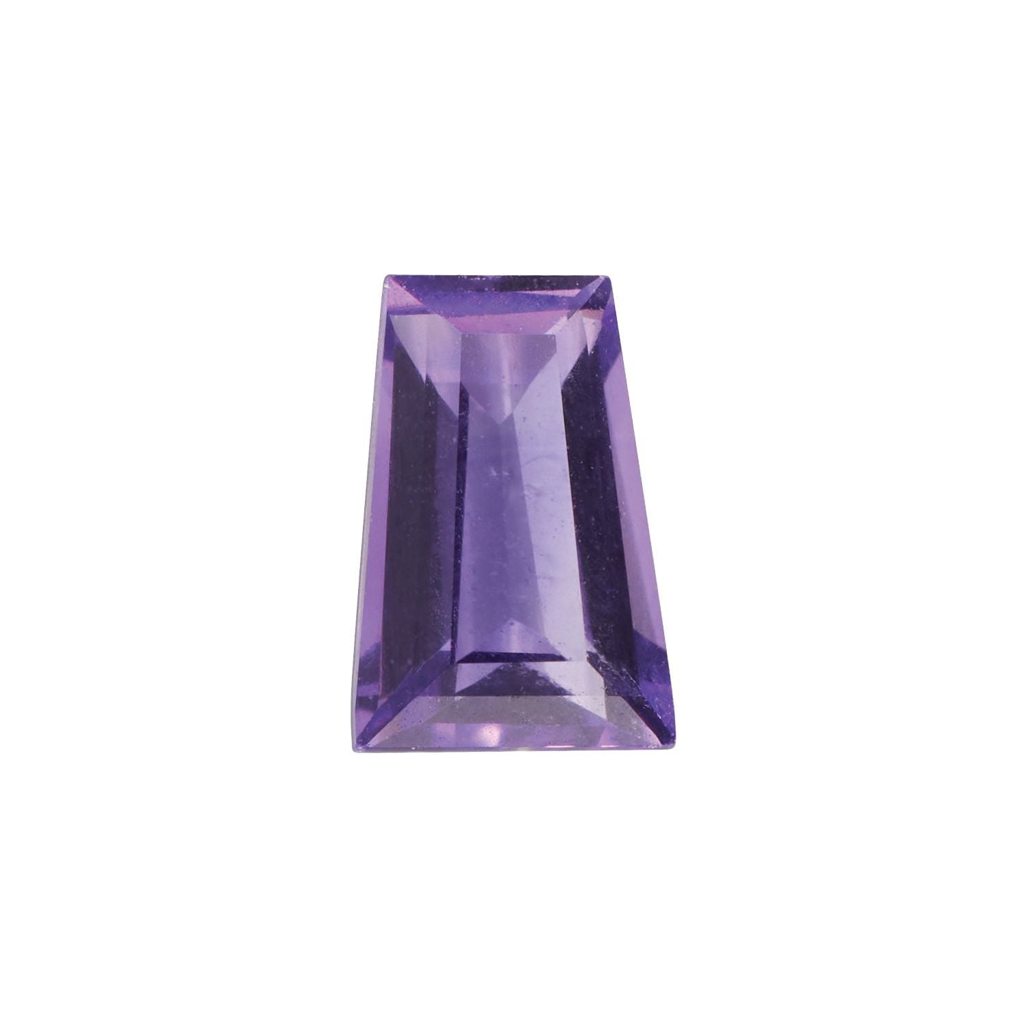 4x3 mm Tapered Baguette Natural Purple Amethyst – Step-Cut – AA Quality — Sapphire Row