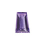 4x3 mm Tapered Baguette Natural Purple Amethyst – Step-Cut – AA Quality — Sapphire Row