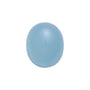 7x5 mm Oval Natural Milky Blue Aquamarine – Cabochon Cut – Standard Quality — Sapphire Row