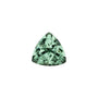 4 mm Trillion Lab-Grown Green Sapphire – Faceted Cut – Eye-Clean Quality — Sapphire Row
