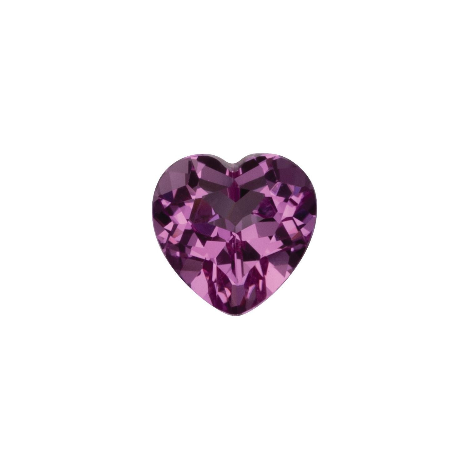3 mm Heart Lab-Grown Pink Sapphire – Faceted Cut – Eye-Clean Quality — Sapphire Row