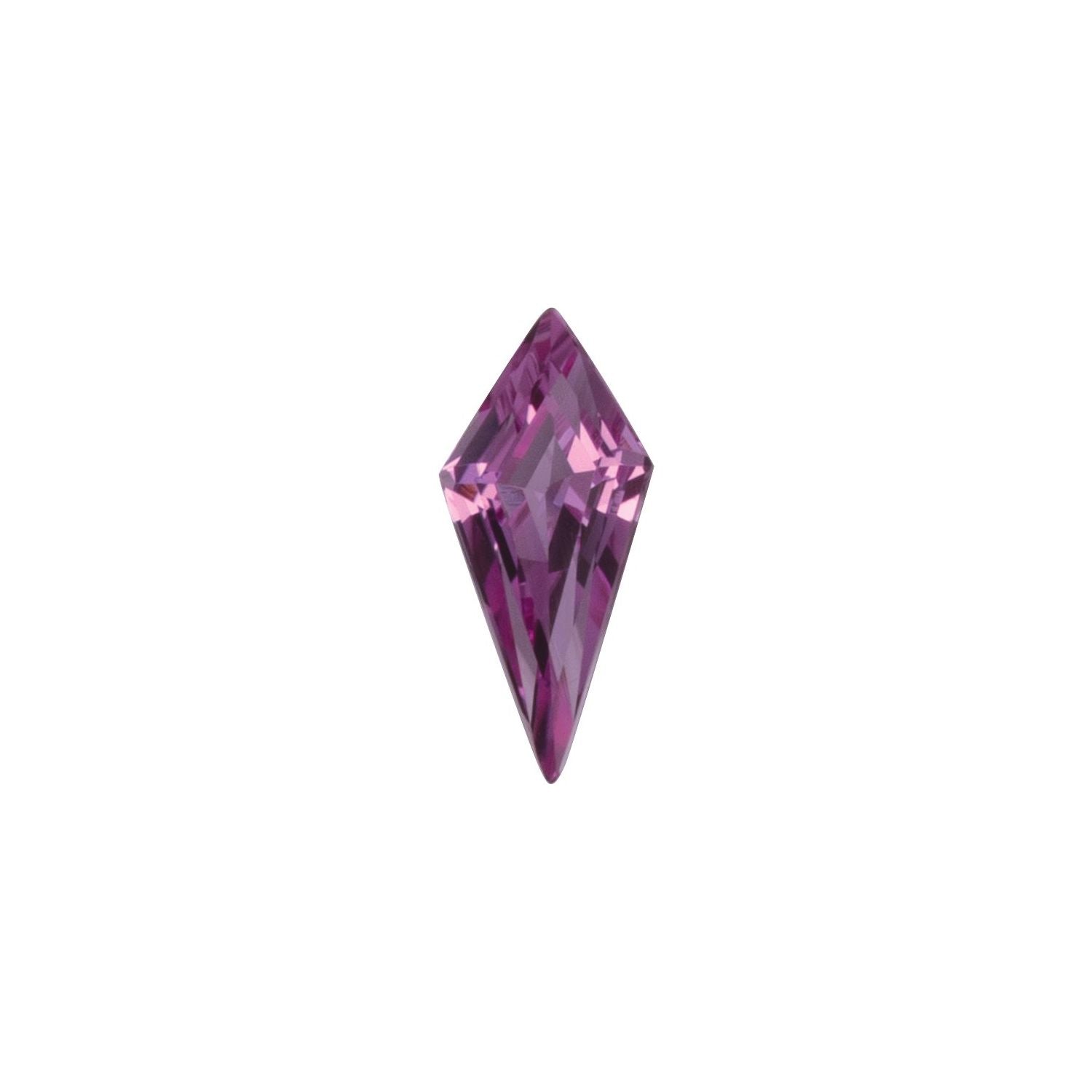 12x5.5 mm Kite Lab-Grown Pink Sapphire – Step-Cut – Eye-Clean Quality — Sapphire Row