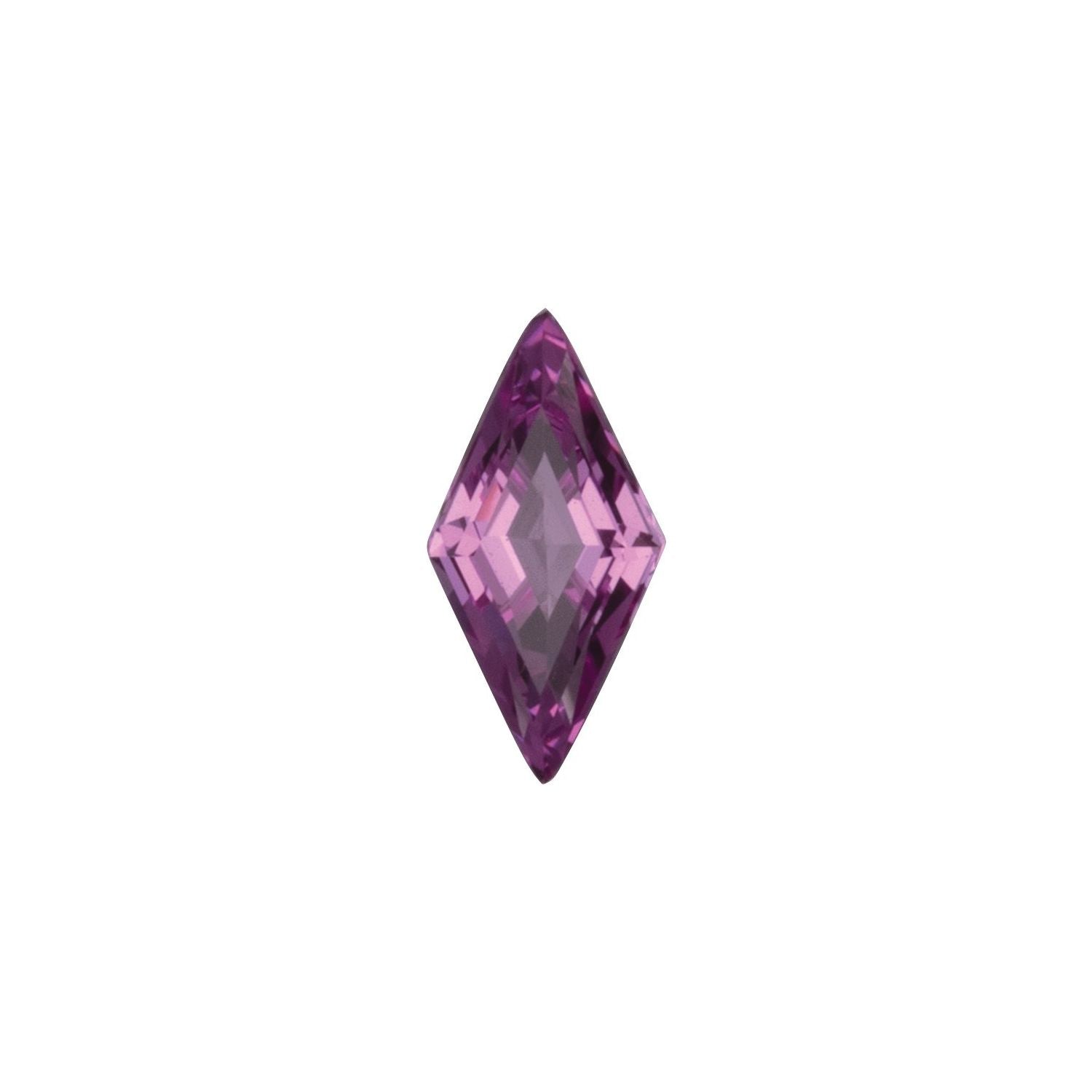 9x4.5 mm Lozenge Lab-Grown Pink Sapphire – Step-Cut – Eye-Clean Quality — Sapphire Row