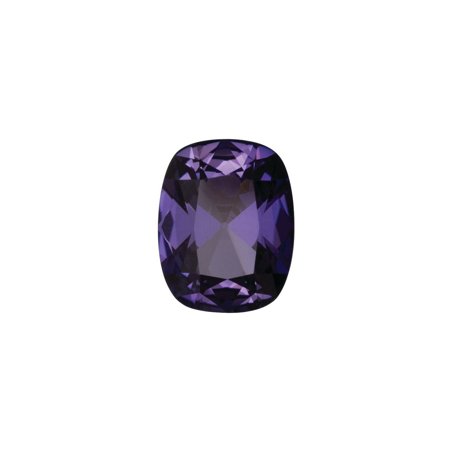 7x5 mm Antique Cushion Lab-Grown Purple Sapphire – Faceted Cut – Eye-Clean Quality — Sapphire Row