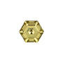 7 mm Hexagon Lab-Grown Yellow Sapphire – Step-Cut – Eye-Clean Quality — Sapphire Row