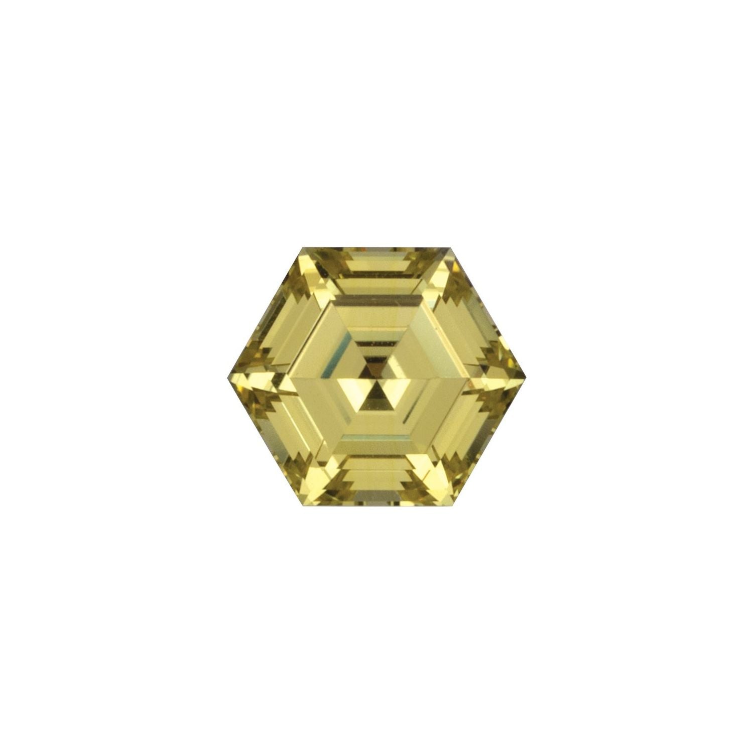 6 mm Hexagon Lab-Grown Yellow Sapphire – Step-Cut – Eye-Clean Quality — Sapphire Row
