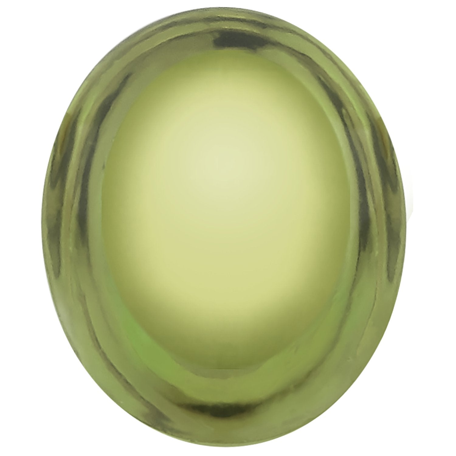 7x5 mm Oval Natural Green Peridot – Cabochon Cut – AA Quality — Sapphire Row