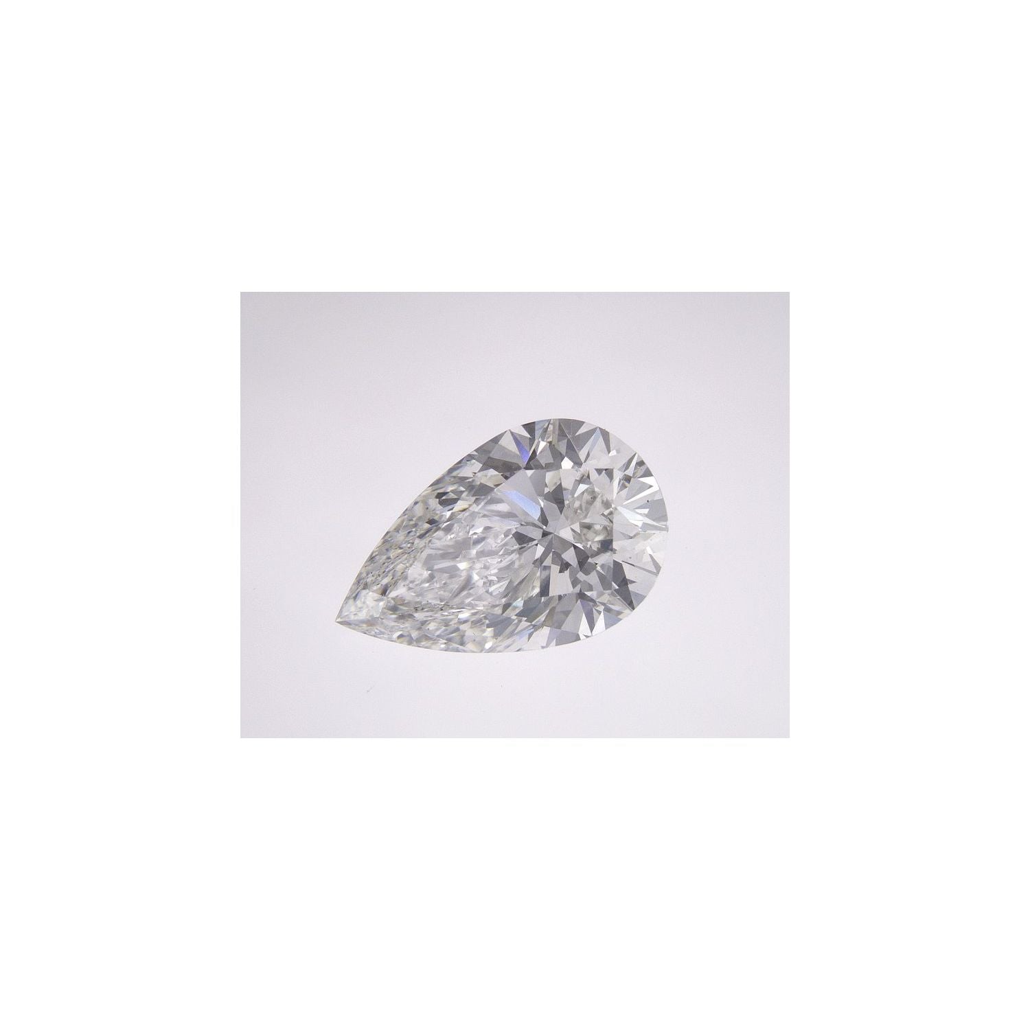 2.77 ct Pear Lab-Grown Diamond – G VS2 – Faceted Cut – IGI Certified — Sapphire Row