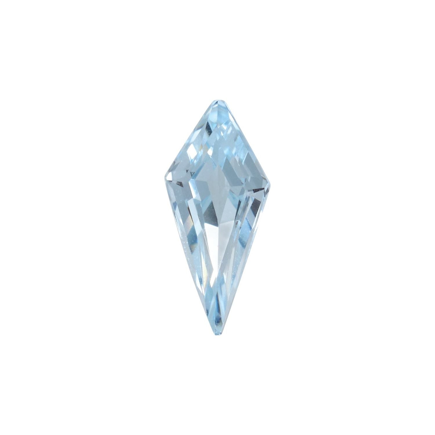 8x3.5 mm Kite Lab-Grown Aqua Sapphire – Step-Cut – Eye-Clean Quality — Sapphire Row