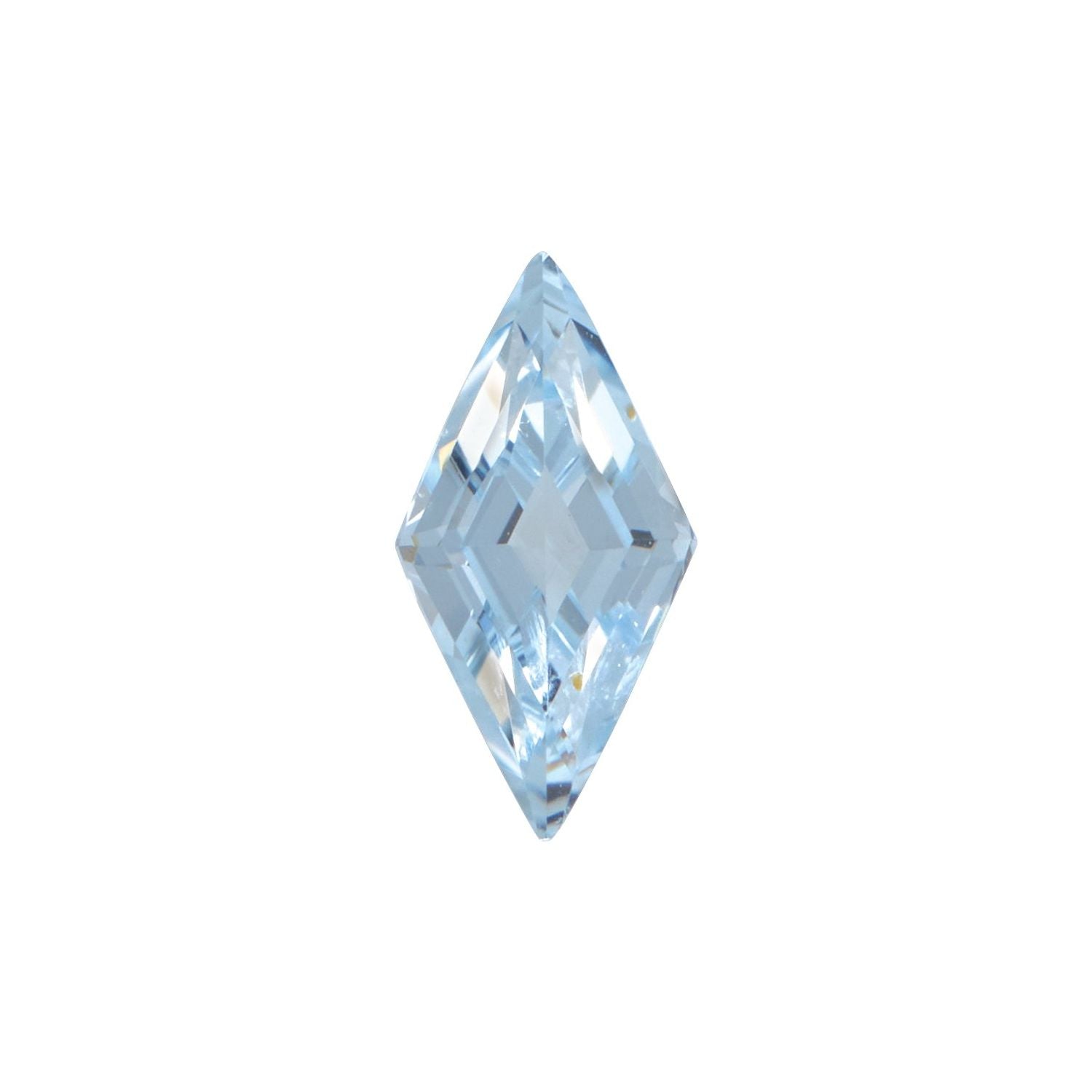 6x3 mm Lozenge Lab-Grown Aqua Sapphire – Step-Cut – Eye-Clean Quality — Sapphire Row