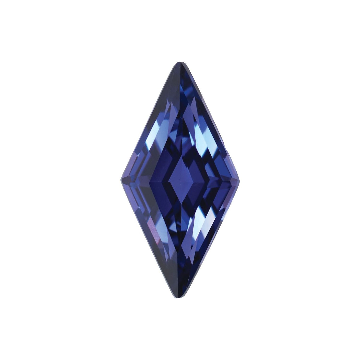 4x2 mm Lozenge Lab-Grown Purple Sapphire – Step-Cut – Eye-Clean Quality — Sapphire Row