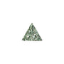 6 mm Triangle Lab-Grown Green Sapphire – Step-Cut – Eye-Clean Quality — Sapphire Row