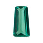 2.25x1 mm Tapered Baguette Lab-Grown Green Emerald – Step-Cut – Eye-Clean Quality — Sapphire Row