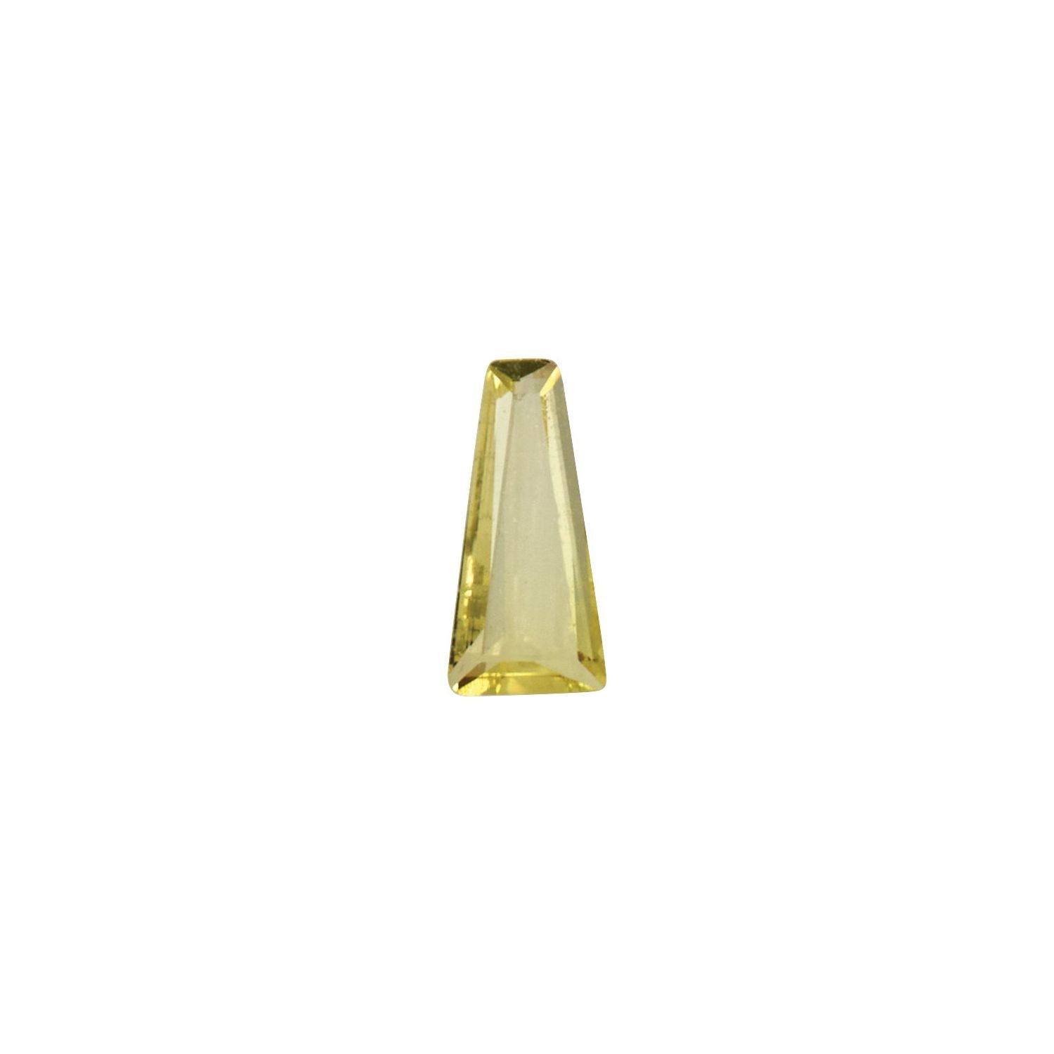 2x1.5 mm Tapered Baguette Lab-Grown Yellow Sapphire – Step-Cut – Eye-Clean Quality — Sapphire Row