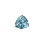 8 mm Trillion Lab-Grown Aqua Sapphire – Faceted Cut – Eye-Clean Quality — Sapphire Row