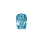 10x8 mm Antique Cushion Lab-Grown Aqua Sapphire – Faceted Cut – Eye-Clean Quality — Sapphire Row