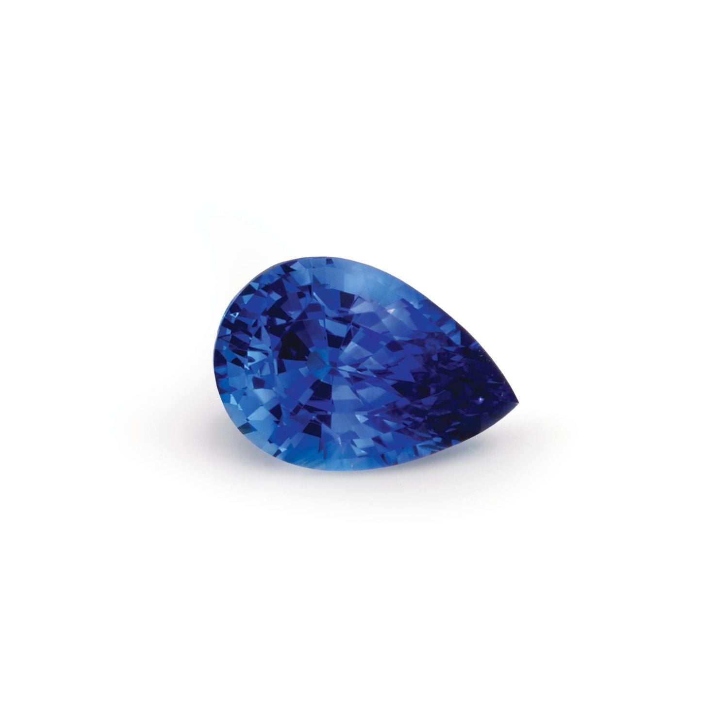 2.16 ct Pear Natural Natural Sapphire Sapphire – Faceted Cut – N/A Certified — Sapphire Row