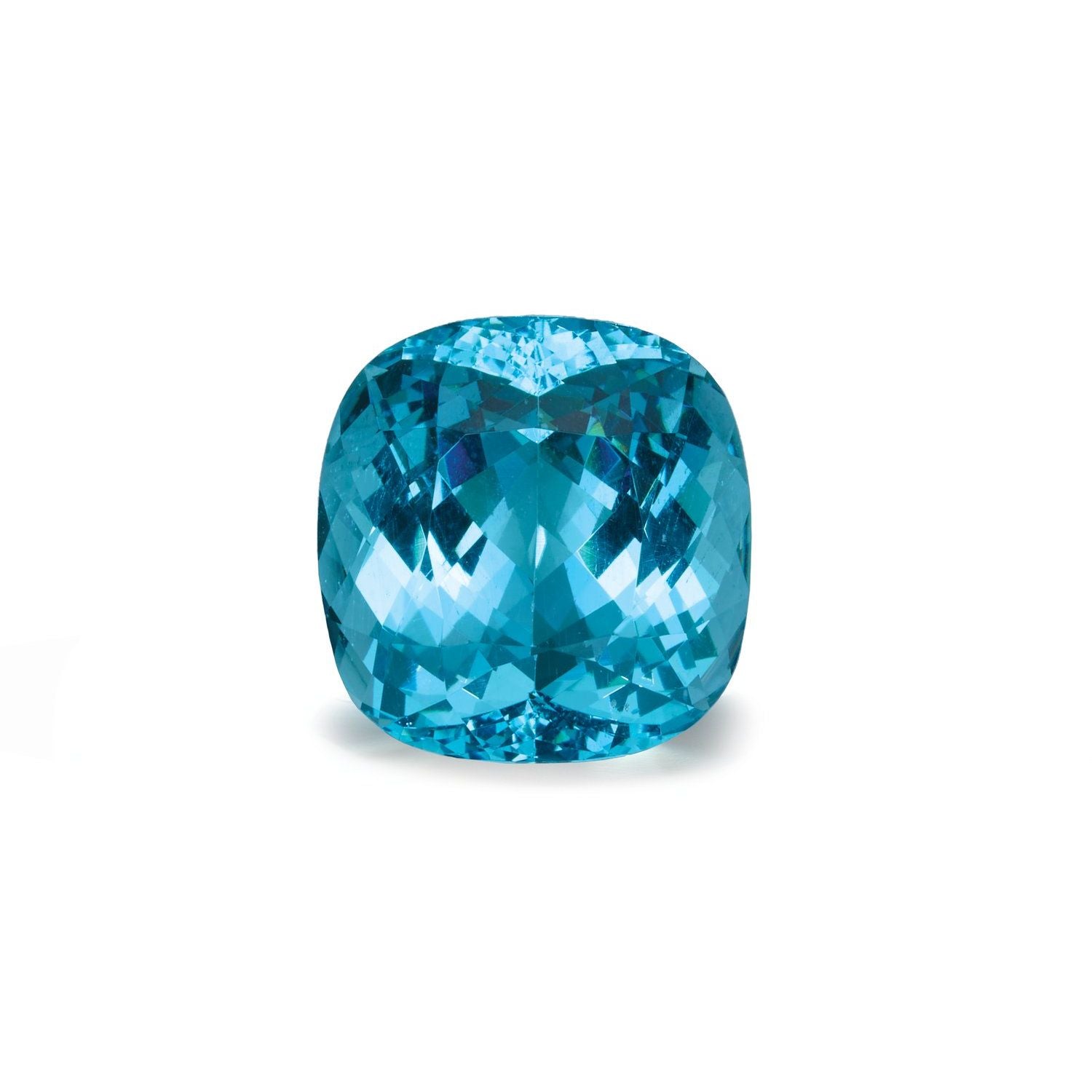 16.15 ct Cushion Natural Natural Apatite Apatite – Faceted Cut – N/A Certified — Sapphire Row
