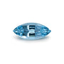 3.37 ct natural blue aquamarine from Madagascar, marquise cut | Sapphire Row