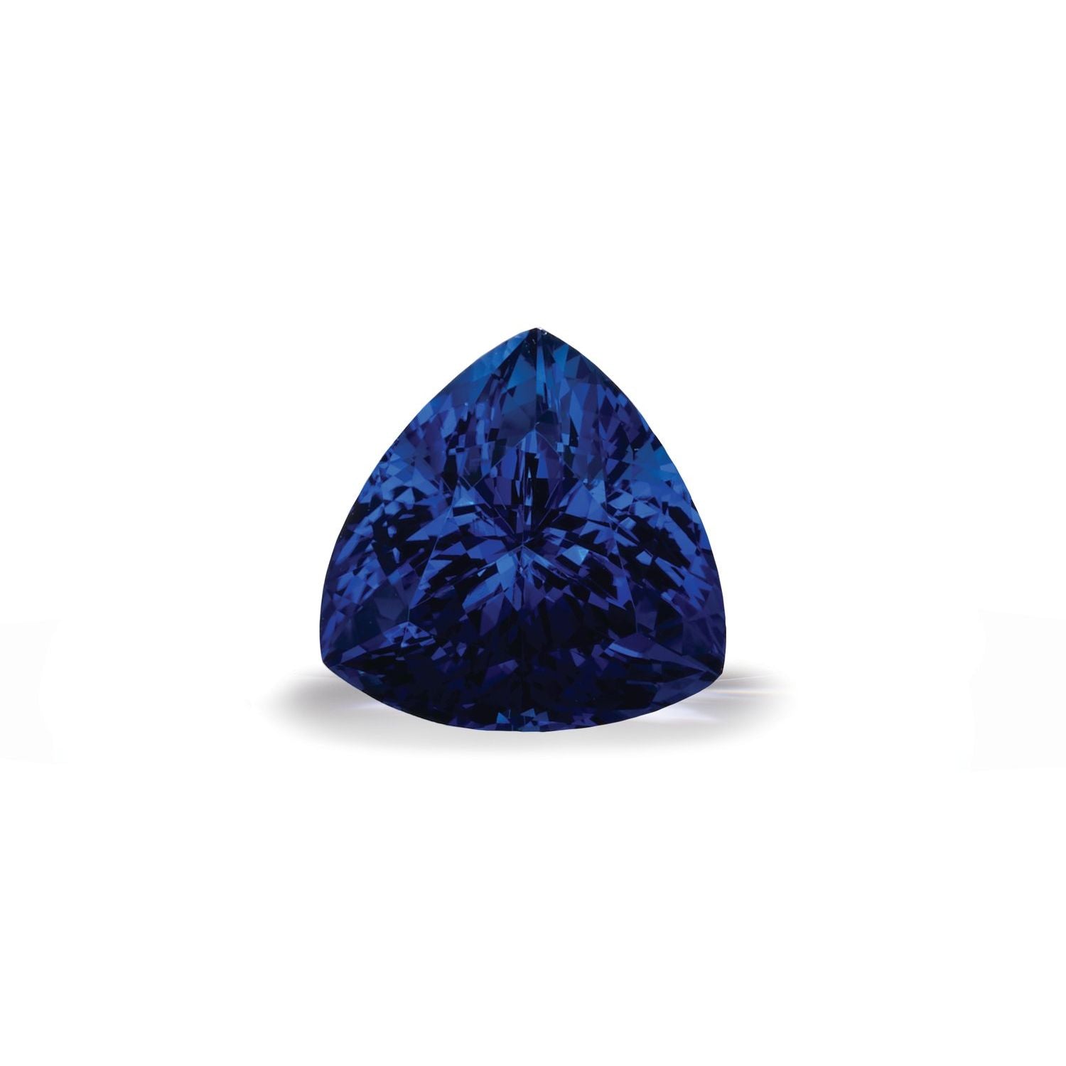 7.05 ct Trillion Natural Natural Tanzanite Tanzanite – Faceted Cut – N/A Certified — Sapphire Row