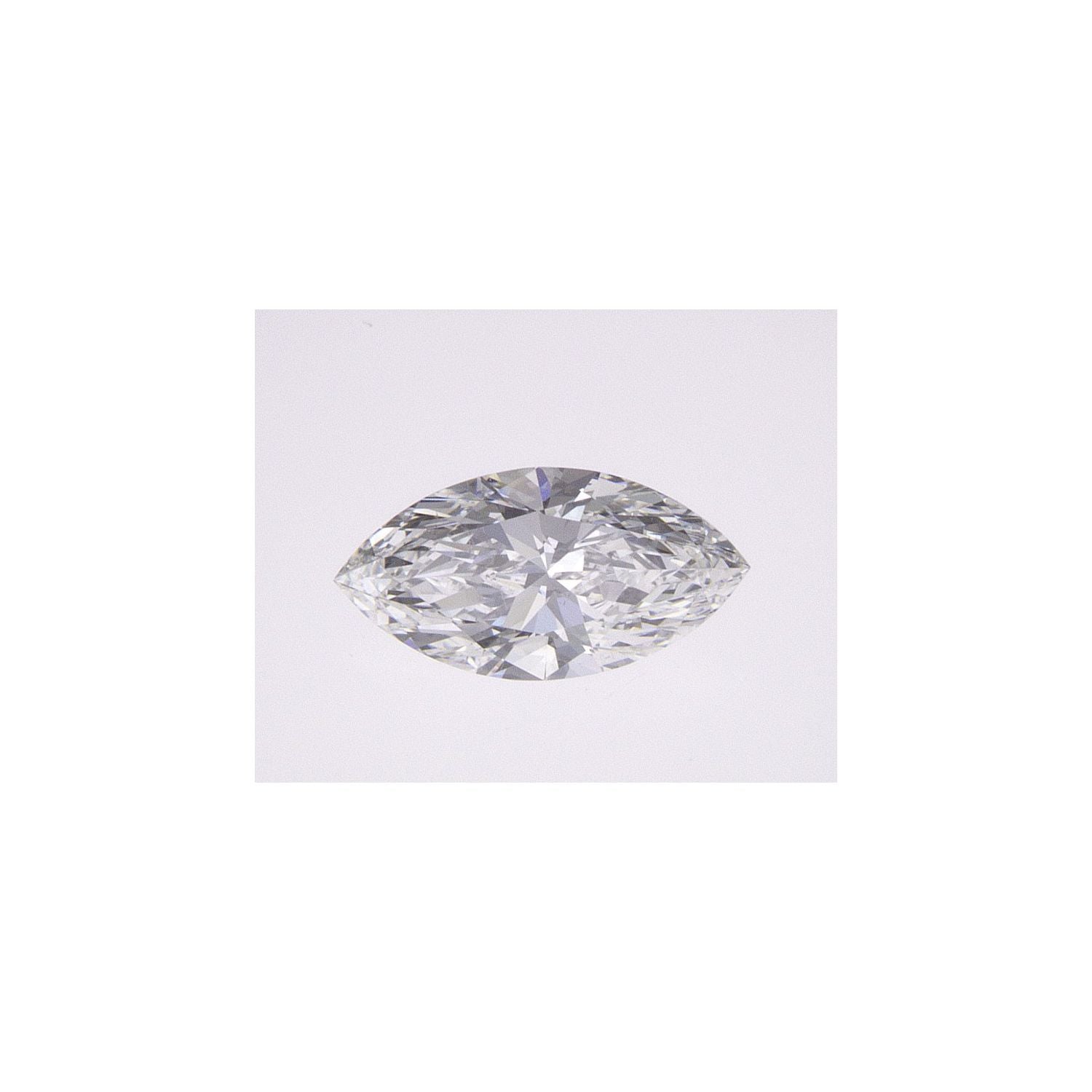 0.42 ct Marquise Natural Diamond – E SI1 – Faceted Cut – GIA Certified — Sapphire Row
