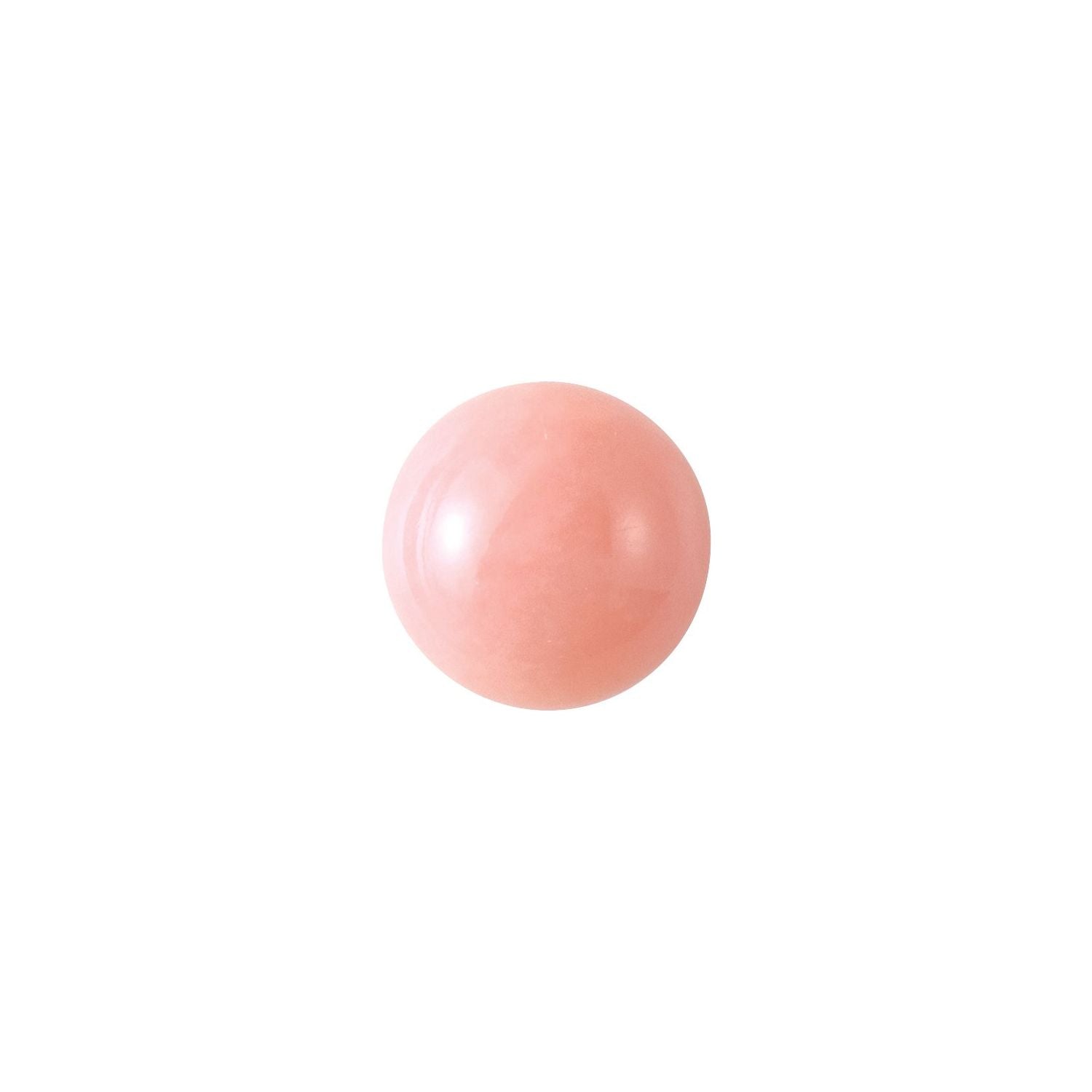 8 mm Round Natural Pink Opal – Cabochon Cut – Standard Quality — Sapphire Row