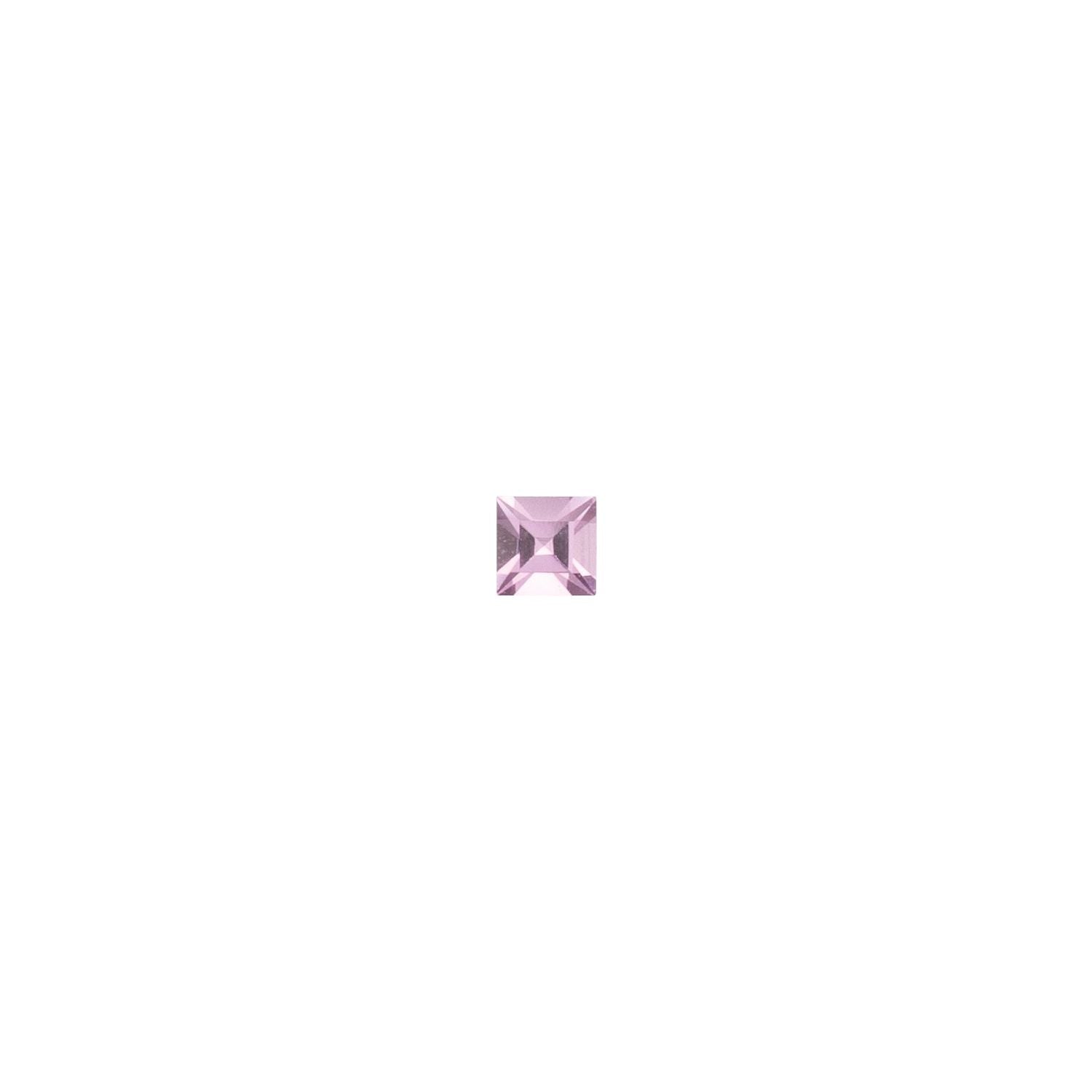 1.5 mm Square Lab-Grown Pink Sapphire – Step-Cut – Eye-Clean Quality — Sapphire Row