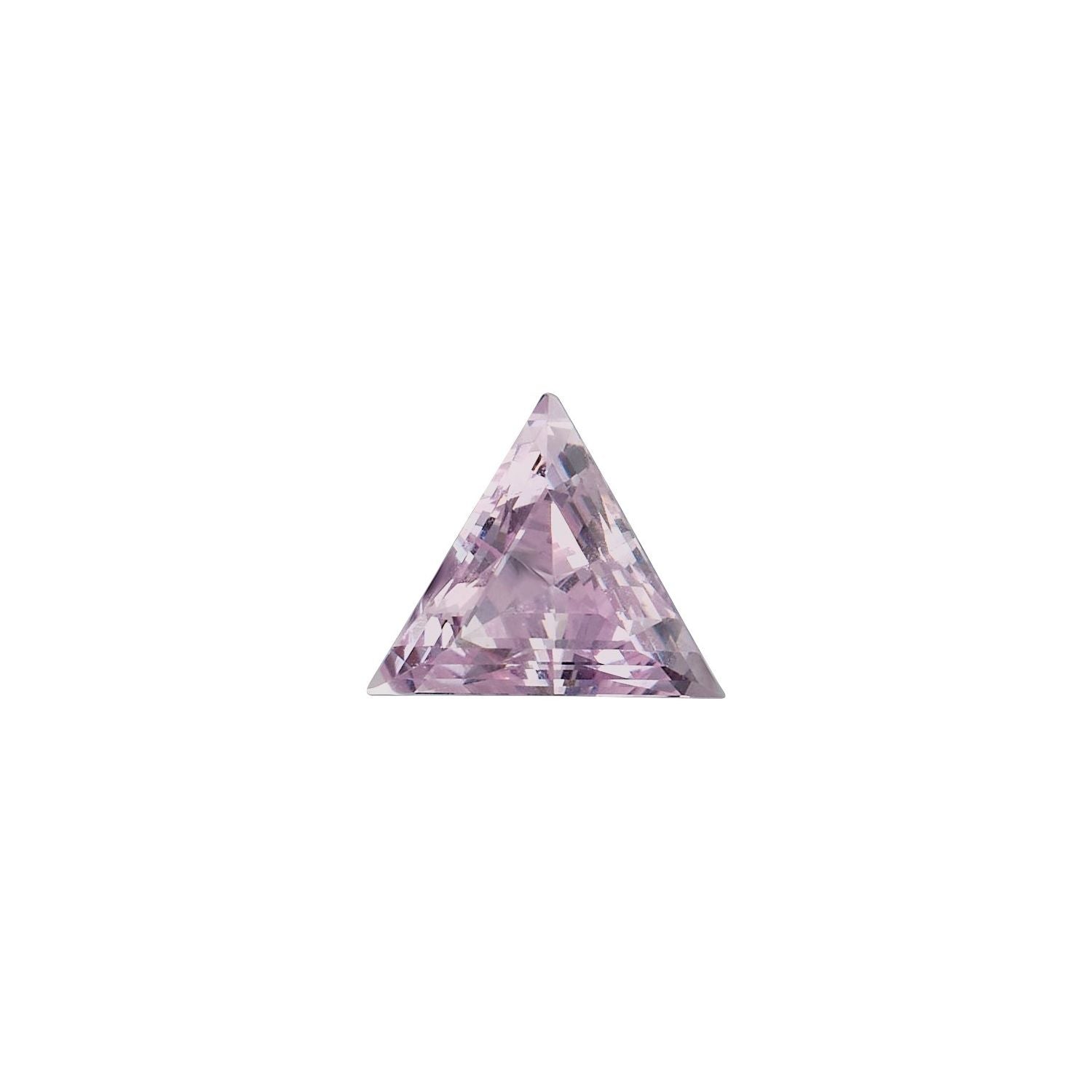 3 mm Triangle Lab-Grown Pink Sapphire – Step-Cut – Eye-Clean Quality — Sapphire Row