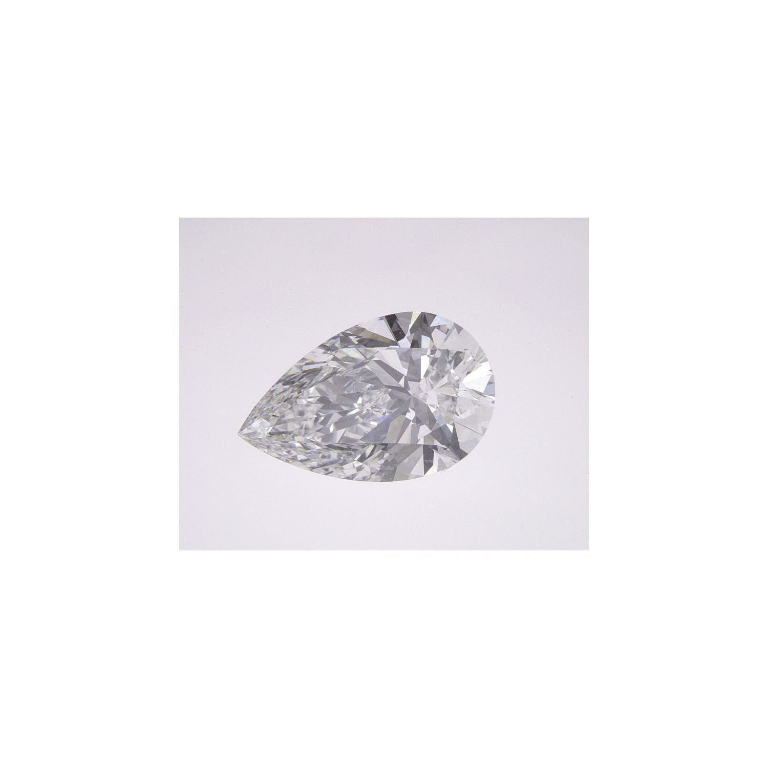 1.40 ct Pear Lab-Grown Diamond – E VVS2 – Faceted Cut – IGI Certified — Sapphire Row