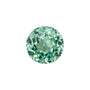 14 mm Round Lab-Grown Mint Green Sapphire – Faceted Cut – Eye-Clean Quality — Sapphire Row