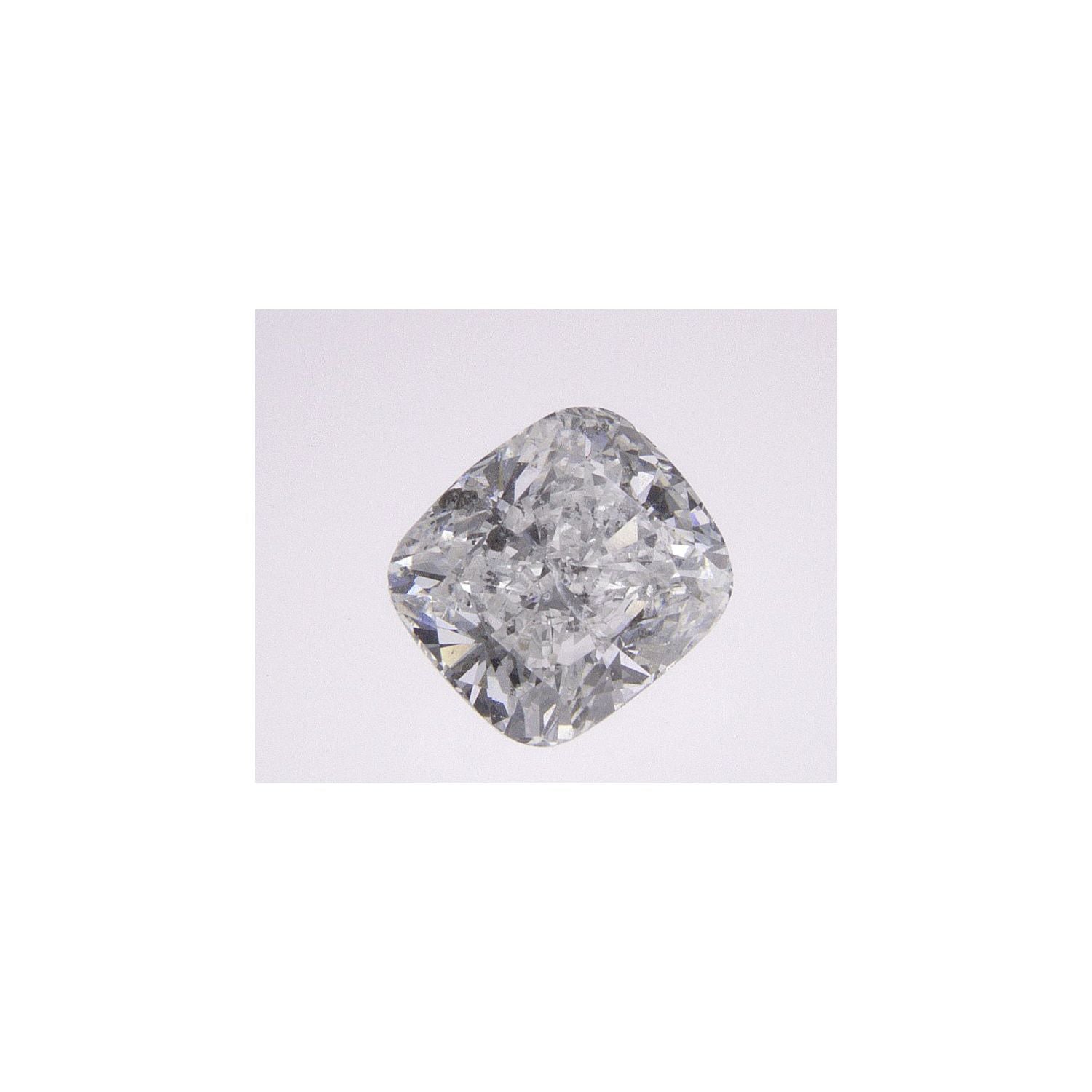 0.96 ct Cushion Natural Diamond – F I1 – Faceted Cut – GIA Certified — Sapphire Row