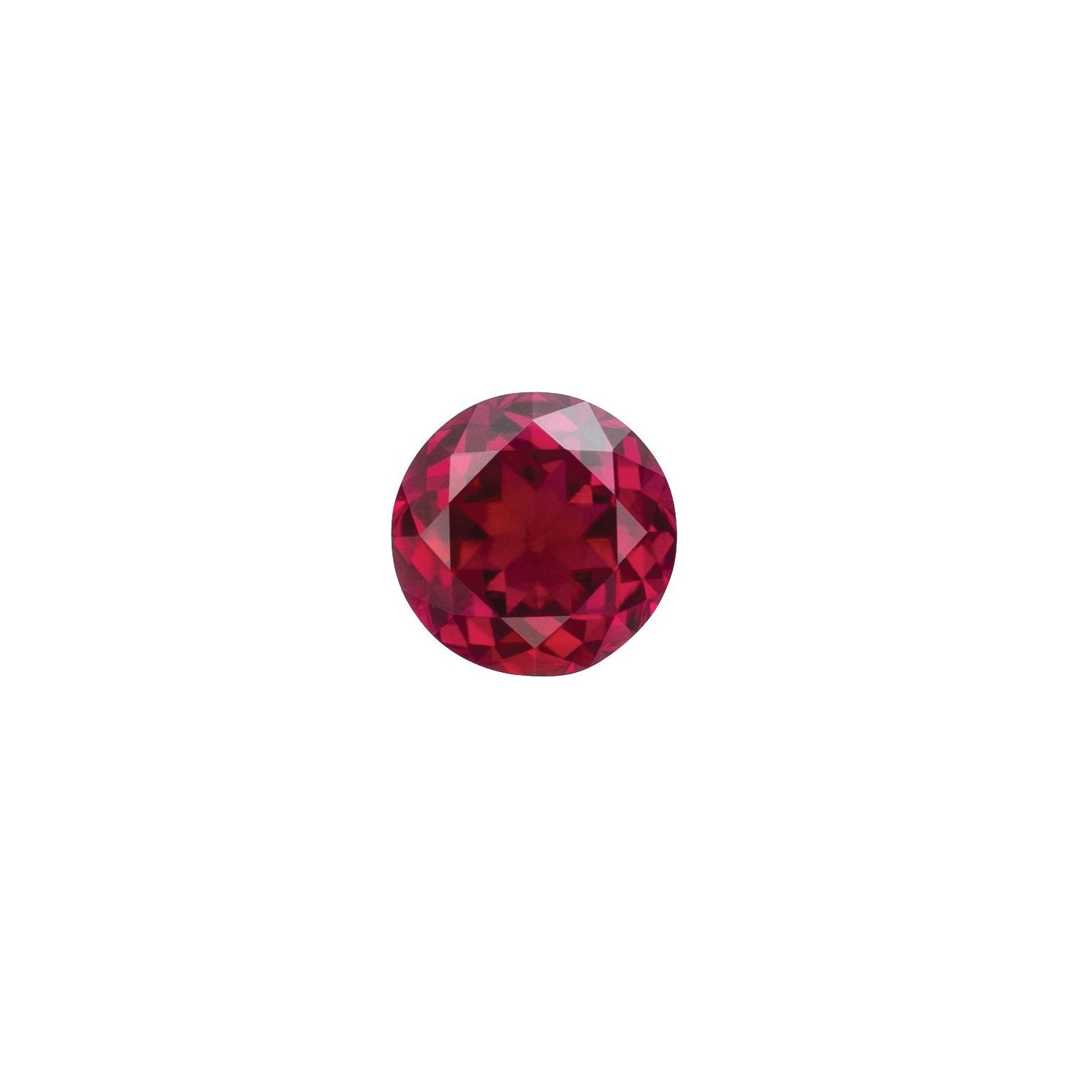 2.5 mm Round Lab-Grown Dark Red Ruby – Faceted Cut – Eye-Clean Quality — Sapphire Row