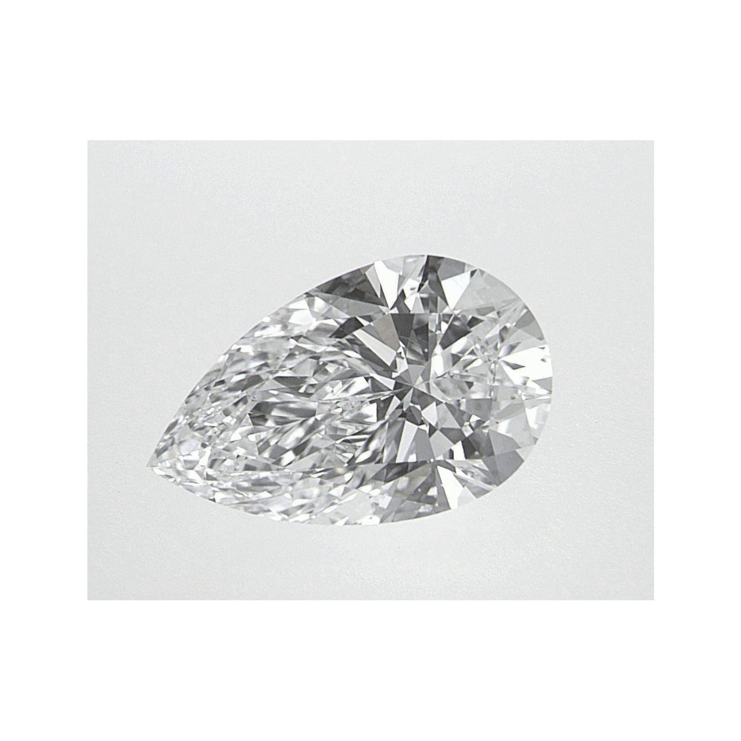 1.56 ct Pear Lab-Grown Diamond – D VS1 – Faceted Cut – GIA Certified — Sapphire Row