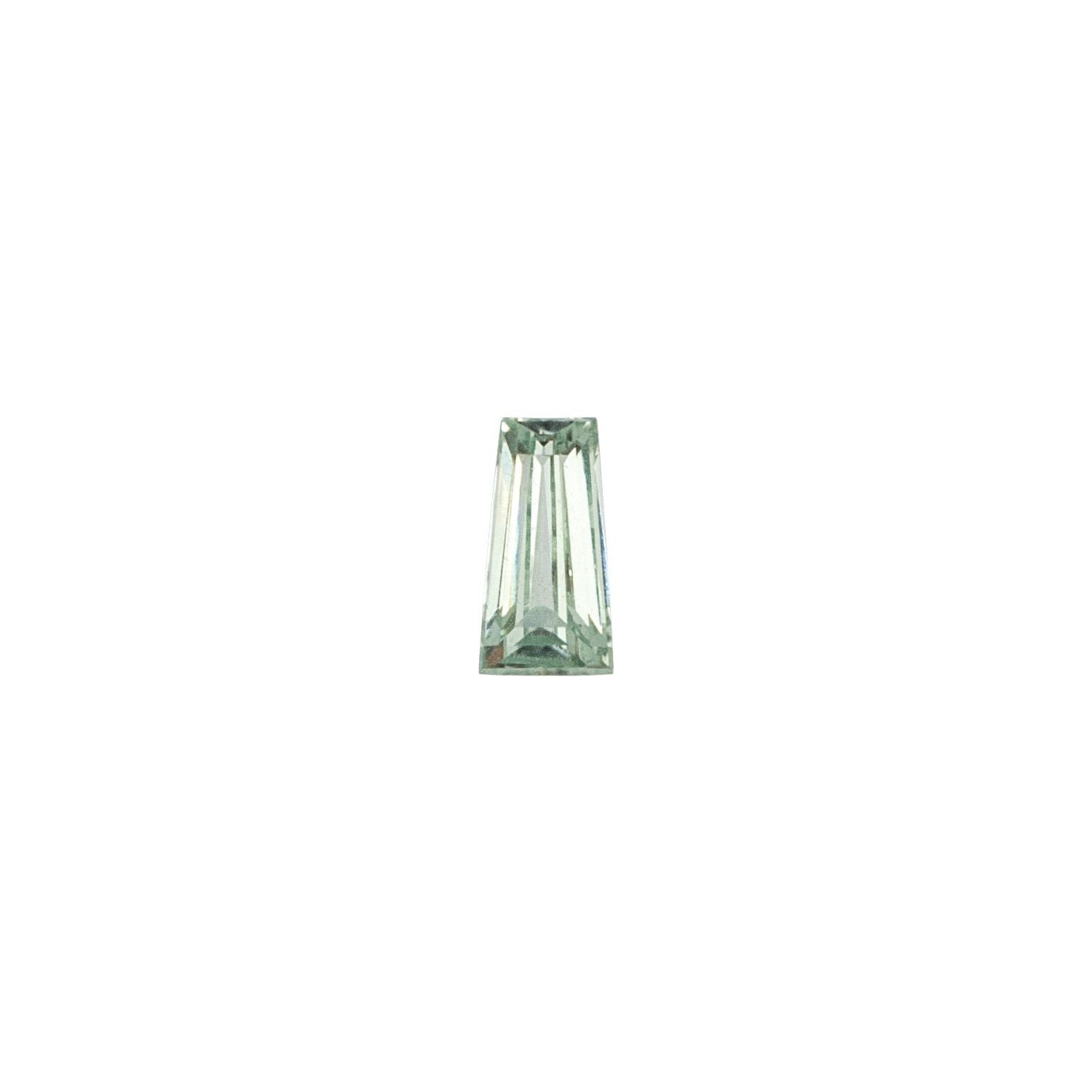 2x1.5 mm Tapered Baguette Lab-Grown Green Sapphire – Step-Cut – Eye-Clean Quality — Sapphire Row
