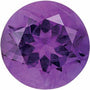 Lot of 10 – 4.25 mm Round Natural Purple Amethyst – Faceted Cut – AA Quality — Sapphire Row