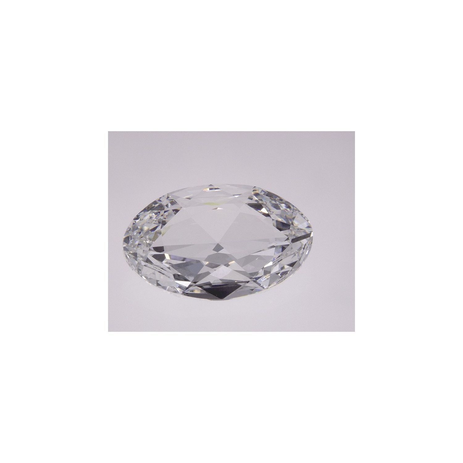 3.21 ct Oval Lab-Grown Diamond – E VS1 – Rose-cut – GCAL Certified — Sapphire Row