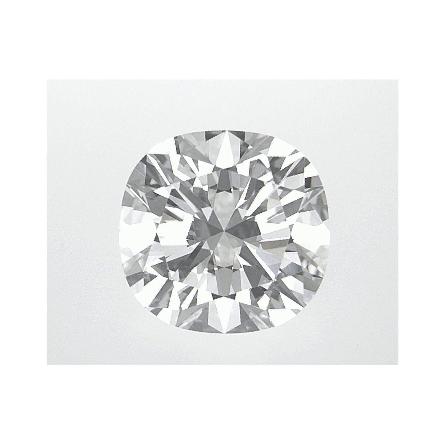 2.38 ct Cushion Lab-Grown Diamond – F VVS2 – Faceted Cut – GCAL Certified — Sapphire Row