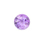 7 mm Round Natural Purple Amethyst – Faceted Cut – B Quality — Sapphire Row
