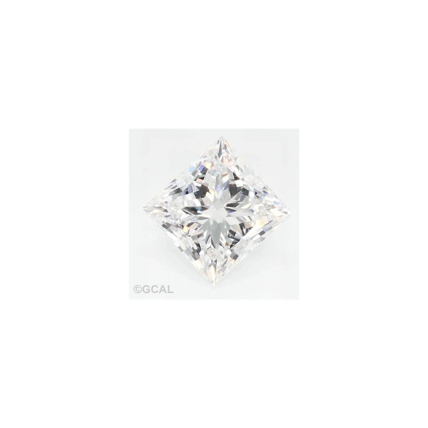1.54 ct Square Lab-Grown Diamond – D VVS2 – Princess-cut – GCAL Certified — Sapphire Row